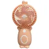 New mini cartoon electric fan, summer outdoor portable USB handheld small fan for children and students, factory direct sales Item Picture